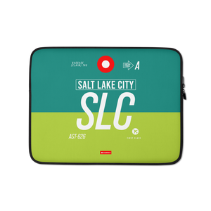 SLC - Salt Lake City Laptop Sleeve Bag 13in and 15in with airport code