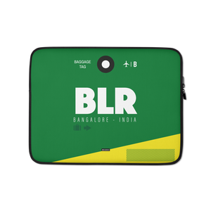 BLR - Bangalore Laptop Sleeve Bag 13in and 15in with airport code
