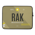 Load image into Gallery viewer, RAK - Marrakesh Laptop Sleeve Bag 13in and 15in with airport code
