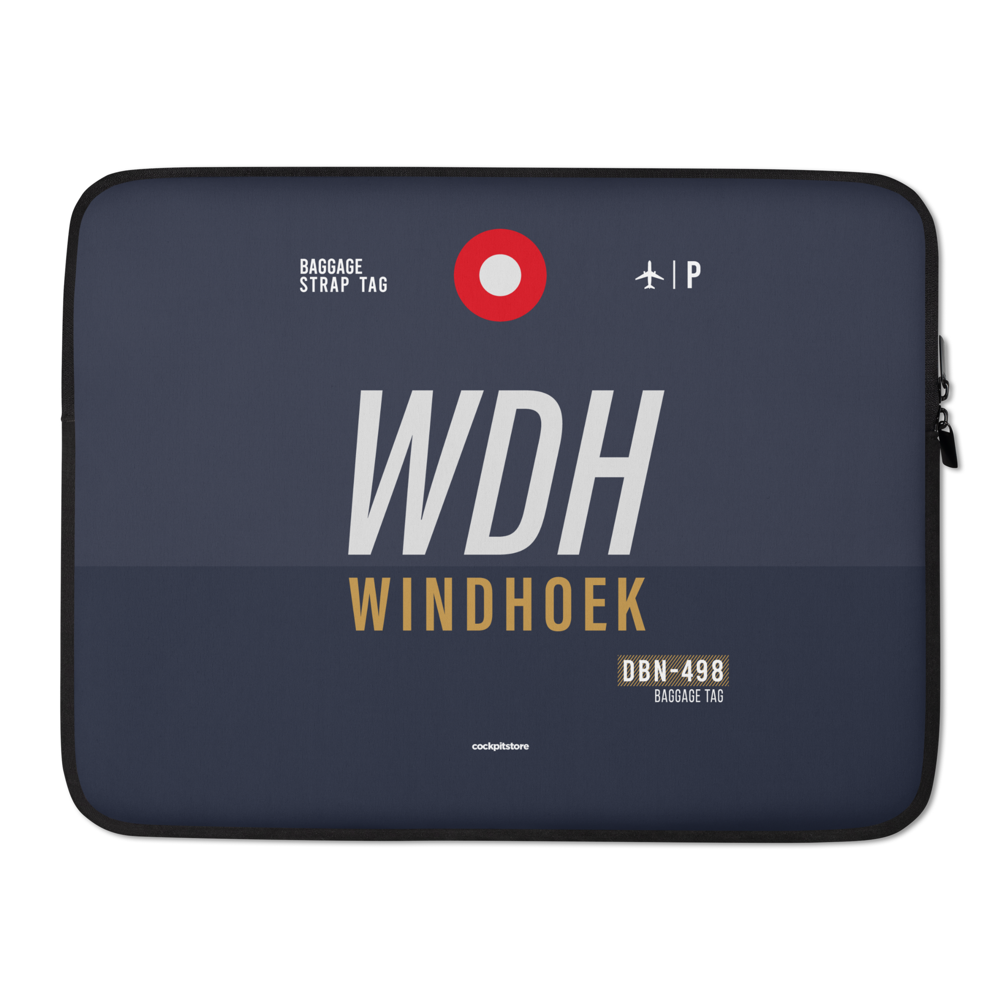 WDH - Windhoek Laptop Sleeve Bag 13in and 15in with airport code