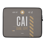 Load image into Gallery viewer, CAI - Cairo Laptop Sleeve Bag 13in and 15in with airport code
