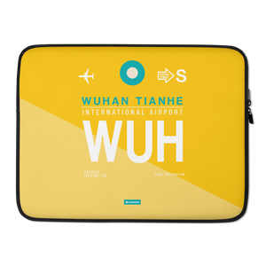 WUH - Wuhan - Tianhe Laptop Sleeve Tasche 13in und 15in mit Flughafencode