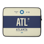 Lade das Bild in den Galerie-Viewer, ATL - Atlanta Laptop Sleeve Tasche 13in und 15in mit Flughafencode

