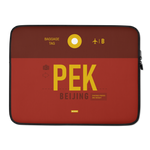 Load image into Gallery viewer, PEK - Beijing Laptop Sleeve Bag 13in and 15in with airport code
