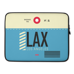 Load image into Gallery viewer, LAX - Los Angeles Laptop Sleeve Bag 13in and 15in with airport code

