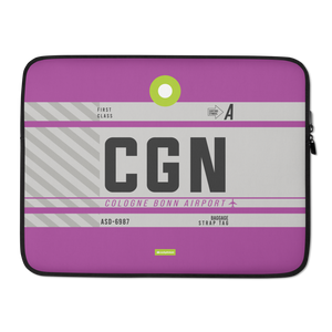 CGN - Cologne Laptop Sleeve Tasche 13in und 15in mit Flughafencode