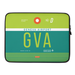 Lade das Bild in den Galerie-Viewer, GVA - Geneva Laptop Sleeve Tasche 13in und 15in mit Flughafencode
