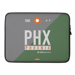 Load image into Gallery viewer, PHX - Phoenix Laptop Sleeve Bag 13in and 15in with airport code
