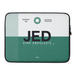 Load image into Gallery viewer, JED - Jeddah Laptop Sleeve Bag 13in and 15in with airport code
