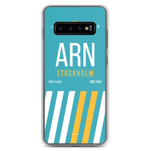 ARN - Stockholm Samsung-Handyhülle mit Flughafencode