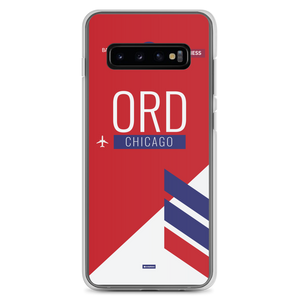 ORD - Chicago Samsung-Handyhülle mit Flughafencode