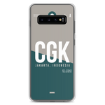 Load image into Gallery viewer, CGK - Jakarta Samsung phone case with airport code
