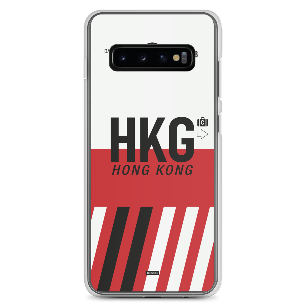 HKG - Hong Kong Samsung-Handyhülle mit Flughafencode
