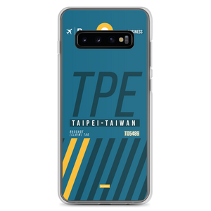 TPE - Taipei Samsung-Handyhülle mit Flughafencode