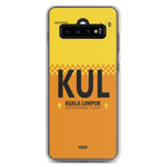 Load image into Gallery viewer, KUL - Kuala Lumpur Samsung phone case with airport code
