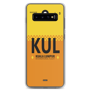 KUL - Kuala Lumpur Samsung phone case with airport code