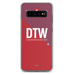 Load image into Gallery viewer, DTW - Detroit airport code Samsung phone case
