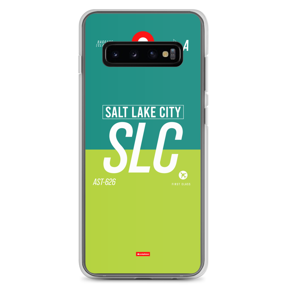 SLC - Salt Lake City Samsung-Handyhülle mit Flughafencode