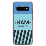 Load image into Gallery viewer, HAM - Hamburg Samsung phone case with airport code
