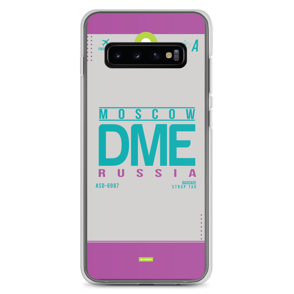 DME - Moscow Samsung phone case with airport code