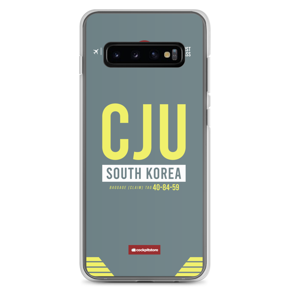 CJU - Jeju Samsung-Handyhülle mit Flughafencode