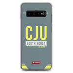 Load image into Gallery viewer, CJU - Jeju Samsung phone case with airport code
