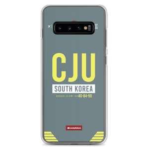 CJU - Jeju Samsung-Handyhülle mit Flughafencode