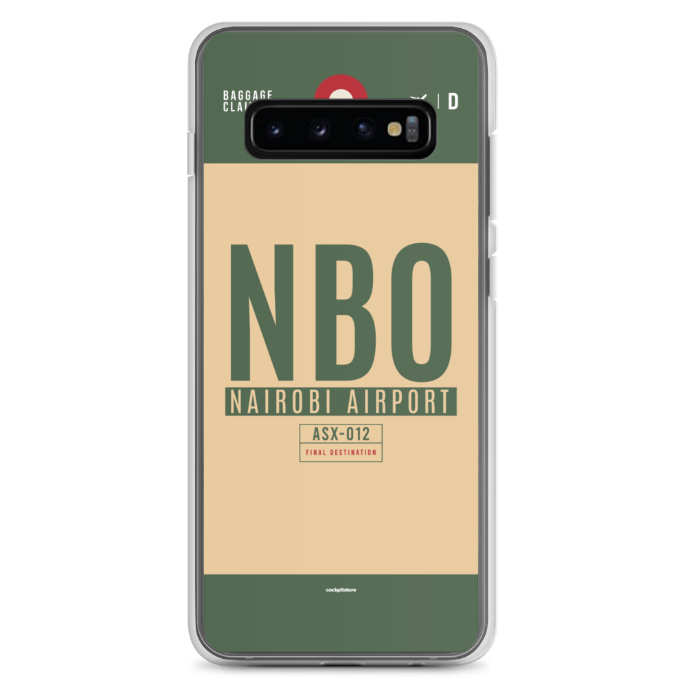 NBO - Nairobi Samsung phone case with airport code