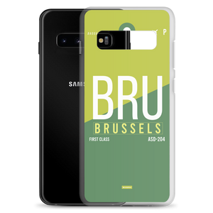 BRU - Brussels Samsung phone case with airport code
