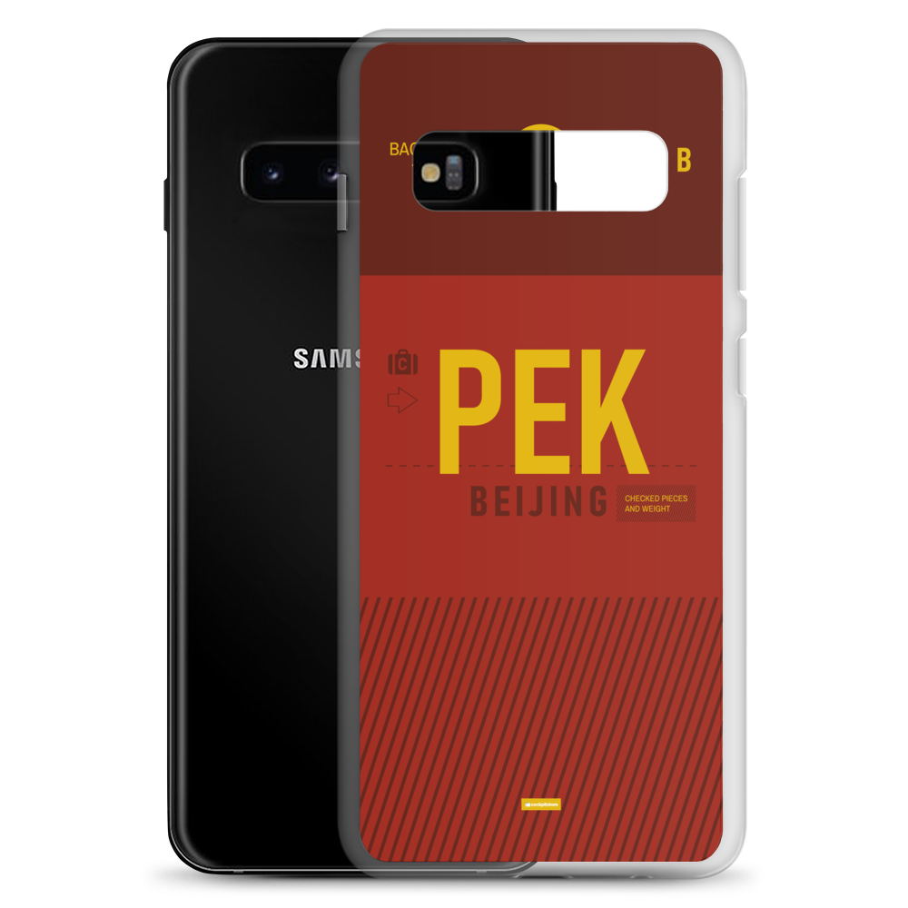 PEK - Beijing airport code Samsung phone case