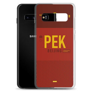 PEK - Beijing airport code Samsung phone case