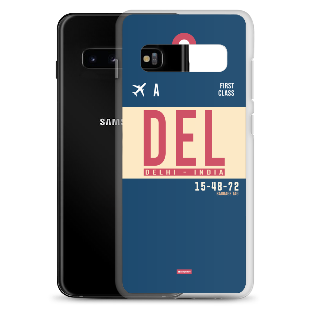 DEL - Delhi airport code Samsung phone case