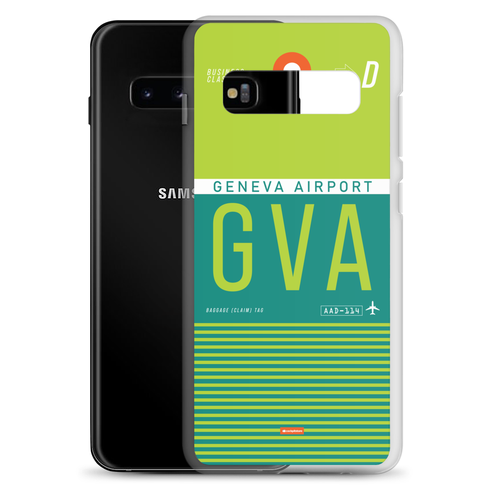 GVA - Geneva Samsung phone case with airport code