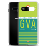 Load image into Gallery viewer, GVA - Geneva Samsung phone case with airport code
