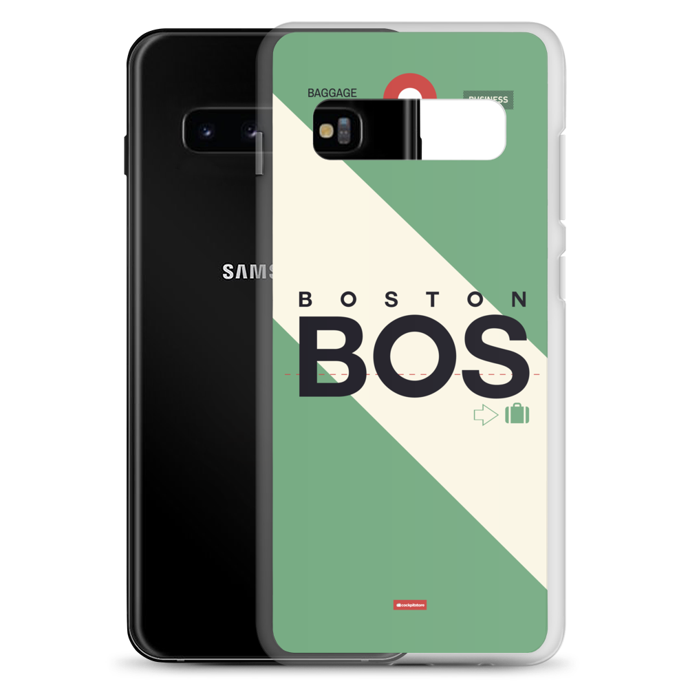 BOS- Boston Samsung phone case with airport code