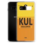 Load image into Gallery viewer, KUL - Kuala Lumpur Samsung phone case with airport code
