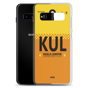 KUL - Kuala Lumpur Samsung phone case with airport code