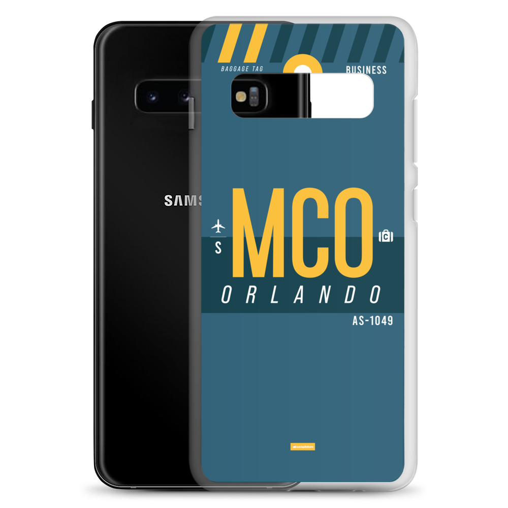 MCO - Orlando Samsung phone case with airport code