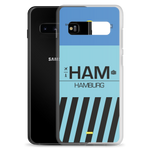 Load image into Gallery viewer, HAM - Hamburg Samsung phone case with airport code
