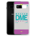 Load image into Gallery viewer, DME - Moscow Samsung phone case with airport code
