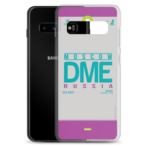 DME - Moscow Samsung phone case with airport code