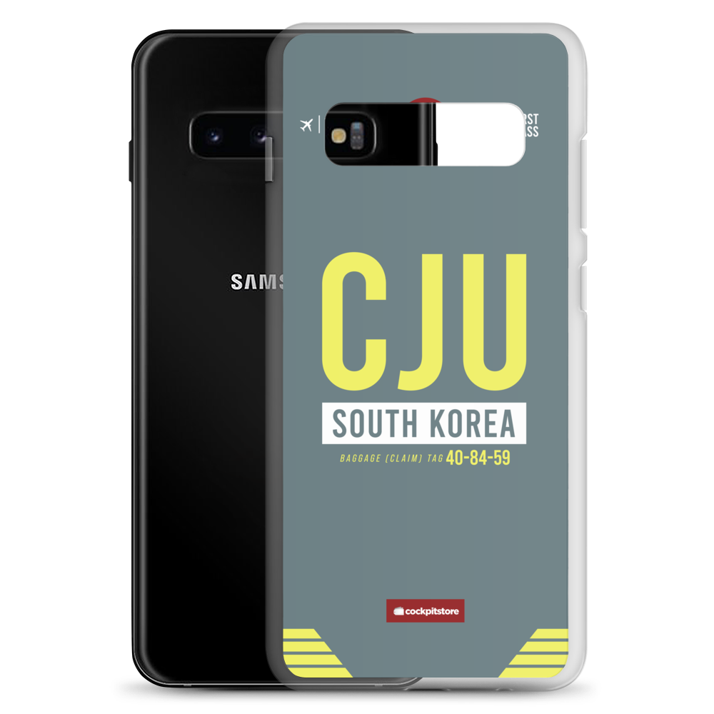 CJU - Jeju Samsung-Handyhülle mit Flughafencode