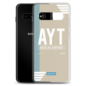 AYT - Antalya Samsung-Handyhülle mit Flughafencode