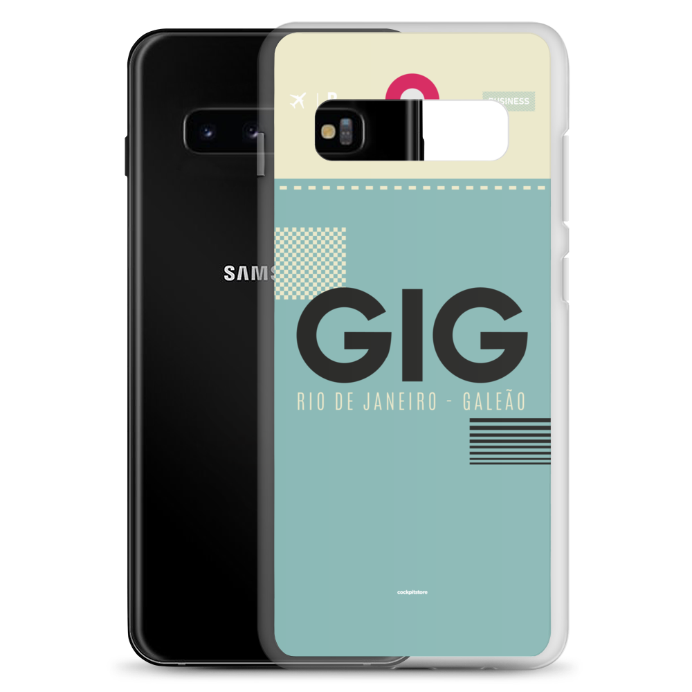 GIG - Rio De Janeiro - Galeao Samsung phone case with airport code