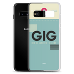 Load image into Gallery viewer, GIG - Rio De Janeiro - Galeao Samsung phone case with airport code
