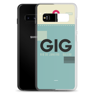 GIG - Rio De Janeiro - Galeao Samsung phone case with airport code