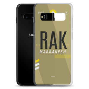 RAK - Marrakesh Samsung phone case with airport code