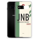 Load image into Gallery viewer, JNB - Johannesburg Samsung phone case with airport code
