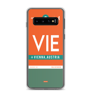 VIE - Vienna Samsung-Handyhülle mit Flughafencode