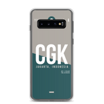 Load image into Gallery viewer, CGK - Jakarta Samsung phone case with airport code
